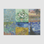 Vincent Van Gogh Paintings Tissue Paper<br><div class="desc">This design may be personalised by choosing the Edit Design option. You may also transfer onto other items. Contact me at colorflowcreations@gmail.com or use the chat option at the top of the page if you wish to have this design on another product or need assistance. See more of my designs...</div>
