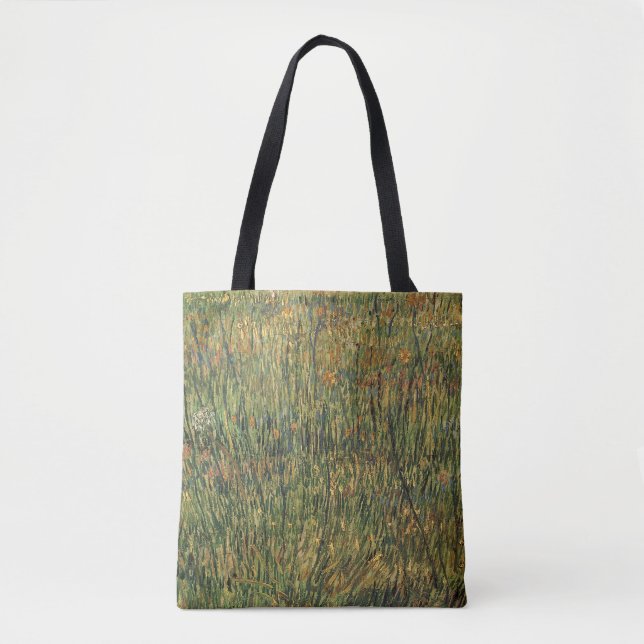 Vincent van Gogh - Pasture in Bloom Tote Bag (Front)