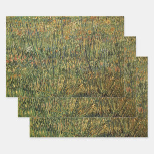 Vincent van Gogh - Pasture in Bloom Wrapping Paper Sheet