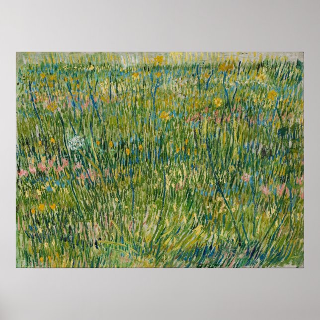 Vincent van Gogh - Patch of grass Poster (Front)