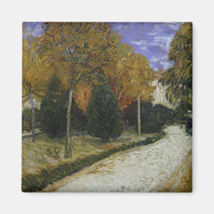 Vincent van Gogh   Path in the Park at Arles, 1888 Magnet