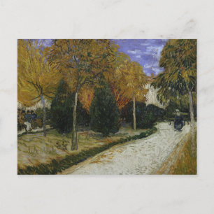 Vincent van Gogh   Path in the Park at Arles, 1888 Postcard