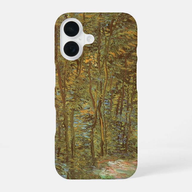 Vincent van Gogh - Path in the Woods iPhone 16 Case (Back)