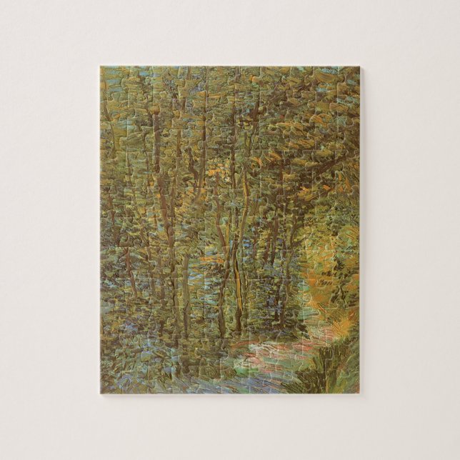 Vincent van Gogh - Path in the Woods Jigsaw Puzzle (Vertical)