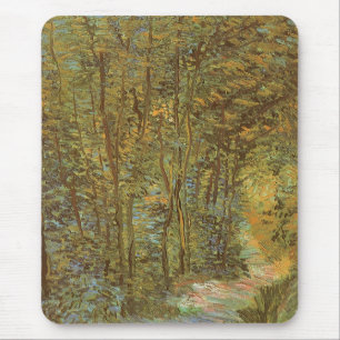 Vincent van Gogh - Path in the Woods Mouse Mat