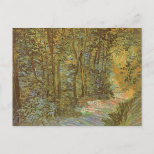 Vincent van Gogh - Path in the Woods Postcard