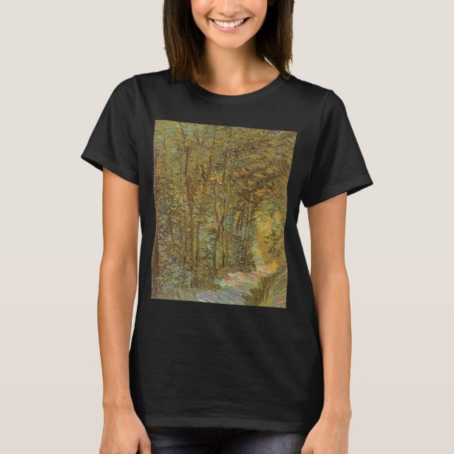 Vincent van Gogh - Path in the Woods T-Shirt (Front)