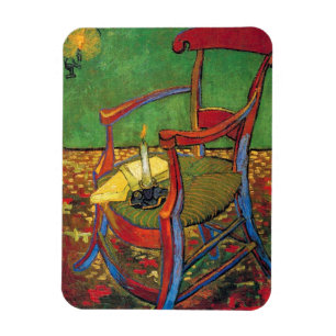 Vincent Van Gogh - Paul Gauguin's Armchair Magnet