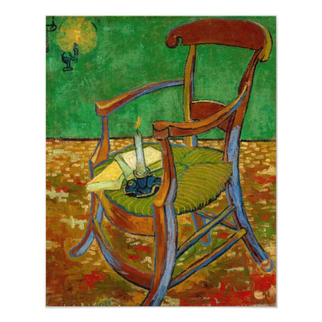 Vincent van Gogh - Paul Gauguin's Armchair Photo Print (Front)