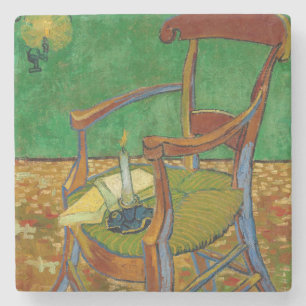 Vincent van Gogh - Paul Gauguin's Armchair Stone Coaster