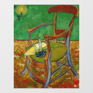 Vincent van Gogh - Paul Gauguin's Armchair Window Cling