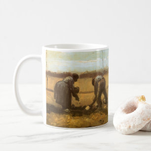 Vincent van Gogh - Peasants Planting Potatoes Coffee Mug