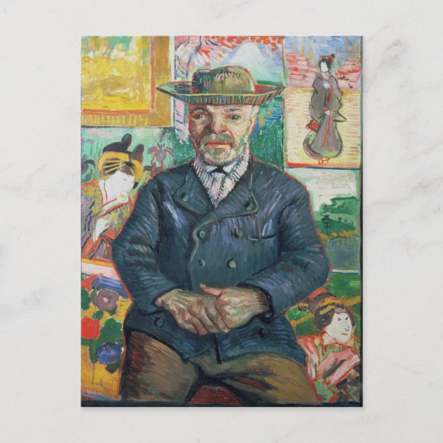 Vincent van Gogh | Pere Tanguy (Father Tanguy) Postcard (Front)