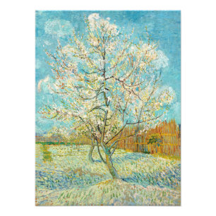 Vincent van Gogh - Pink Peach Tree in Blossom Photo Print