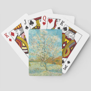 Vincent van Gogh - Pink Peach Tree in Blossom Playing Cards