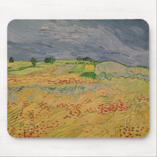 Vincent van Gogh Plain at Auvers, 1890 Mouse Mat