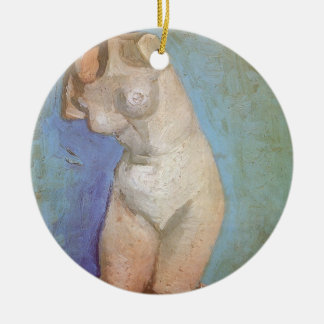 Vincent van Gogh - Plaster Statuette Female Torso Ceramic Tree Decoration