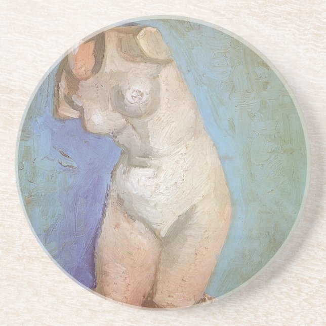 Vincent van Gogh - Plaster Statuette Female Torso Coaster (Front)