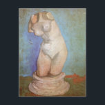 Vincent van Gogh - Plaster Statuette Female Torso Postcard<br><div class="desc">Plaster Statuette of a Female Torso (1886) by Vincent van Gogh is a vintage Post Impressionism fine art still life painting of a statue of a woman's body. About the artist: Vincent Willem van Gogh (1853-1890) was a Post Impressionist painter whose work was most noteable for its rough beauty, emotional...</div>