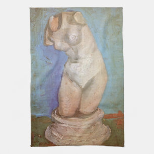 Vincent van Gogh - Plaster Statuette Female Torso Tea Towel