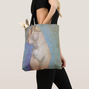 Vincent van Gogh - Plaster Statuette Female Torso Tote Bag