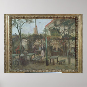 Vincent van Gogh   Pleasure Gardens at Montmartre Poster