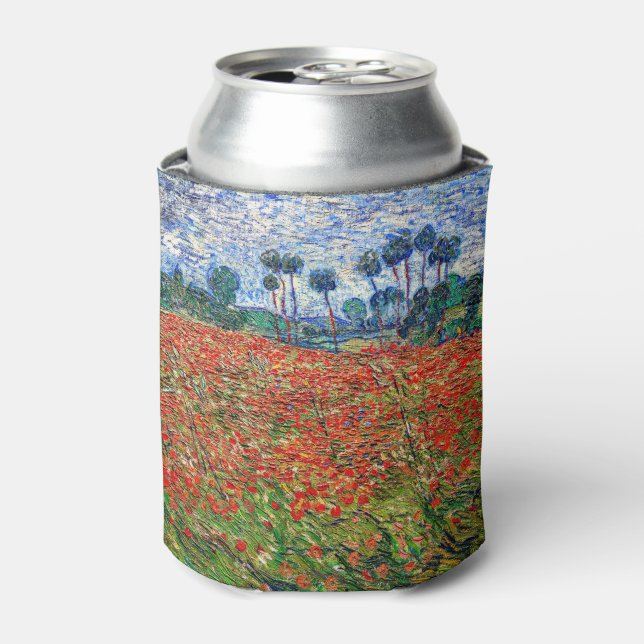 Vincent van Gogh - Poppy Field Can Cooler (Can Front)