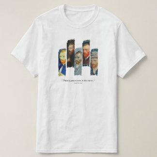 Vincent Van Gogh portrait and qoute T-Shirt