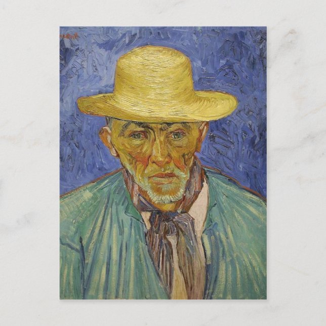 Vincent van Gogh Portrait of a Peasant (Patience E Postcard (Front)