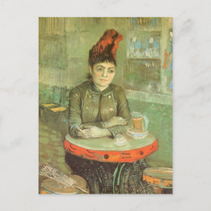 Vincent van Gogh - Portrait of Agostina Segatori Postcard