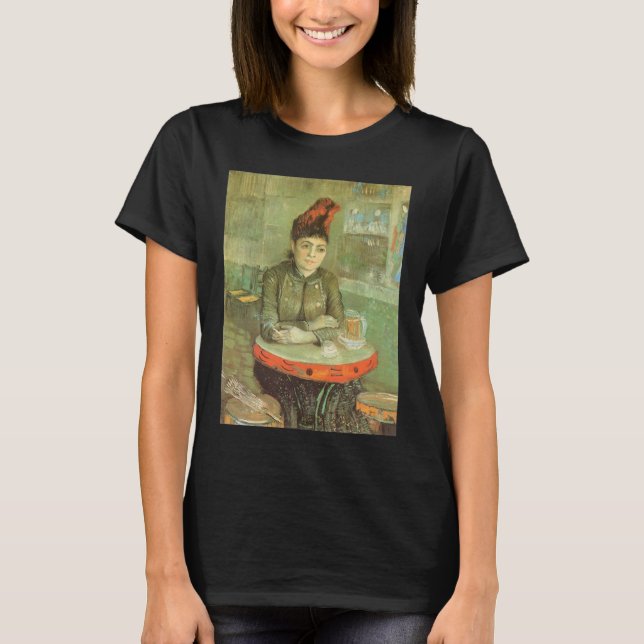Vincent van Gogh - Portrait of Agostina Segatori T-Shirt (Front)