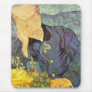 Vincent van Gogh - Portrait of Doctor Gachet Mouse Mat