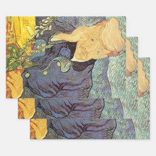 Vincent van Gogh - Portrait of Doctor Gachet Wrapping Paper Sheet