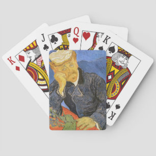 Vincent Van Gogh - Portrait of Doctor Paul Gachet Playing Cards