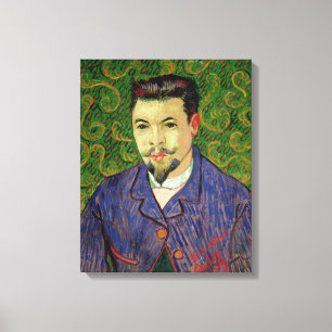 Vincent van Gogh Portrait of Dr. Felix Rey, 1889 Canvas Print