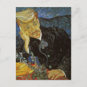 Vincent van Gogh Portrait of Dr. Gachet was painte Postcard