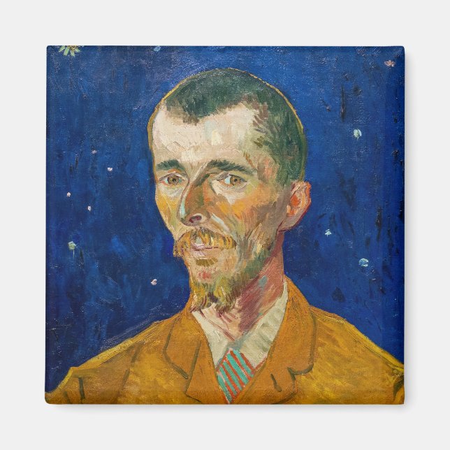 Vincent Van Gogh - Portrait of Eugene Boch, Arles Magnet (Front)