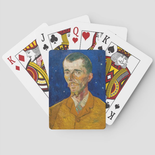 Vincent Van Gogh - Portrait of Eugene Boch, Arles Playing Cards (Back)