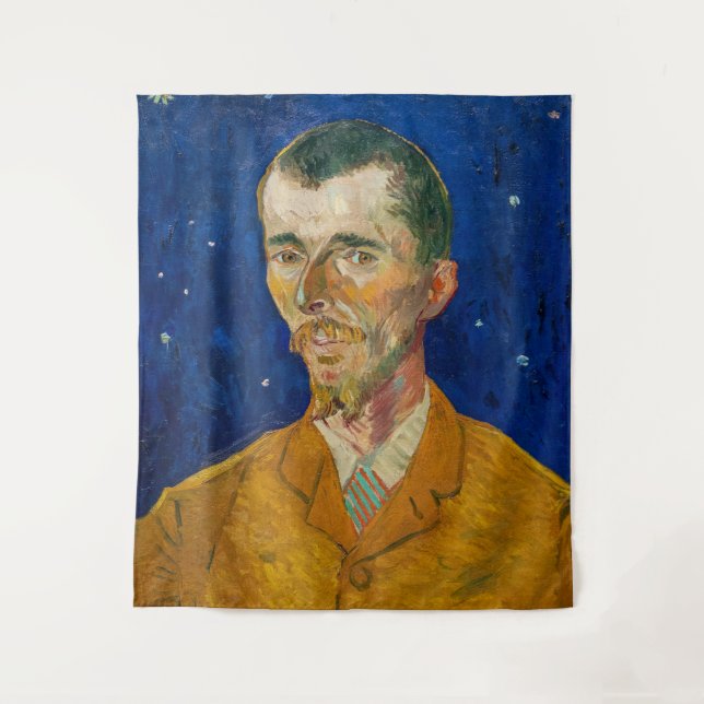 Vincent Van Gogh - Portrait of Eugene Boch, Arles Tapestry (Front)
