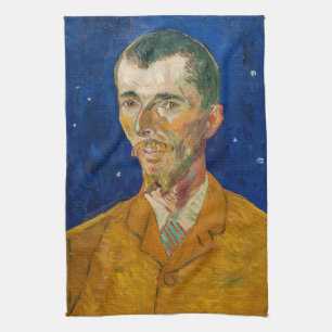 Vincent Van Gogh - Portrait of Eugene Boch, Arles Tea Towel