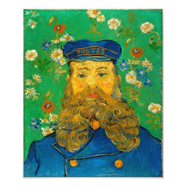Vincent van Gogh - Portrait of Joseph Roulin Photo Print (Front)