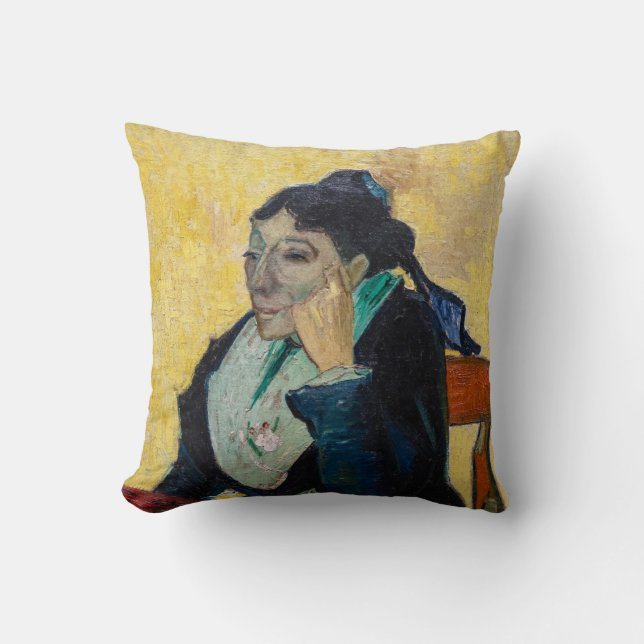 Vincent Van Gogh - Portrait of Madame Ginoux Cushion (Front)