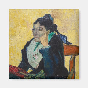 Vincent Van Gogh - Portrait of Madame Ginoux Magnet