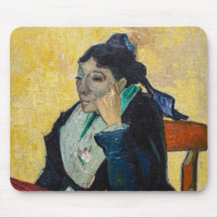 Vincent Van Gogh - Portrait of Madame Ginoux Mouse Mat