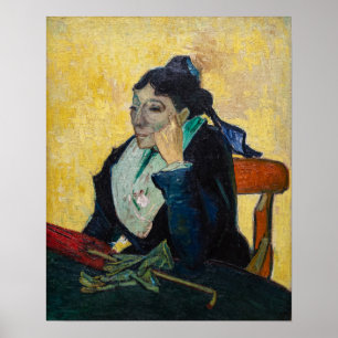Vincent Van Gogh - Portrait of Madame Ginoux Poster
