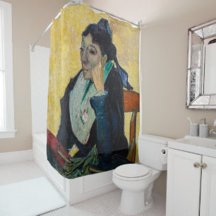 Vincent Van Gogh - Portrait of Madame Ginoux Shower Curtain