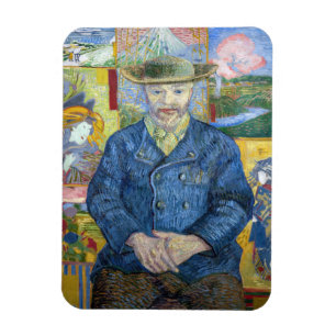 Vincent van Gogh - Portrait of Pere Tanguy Magnet
