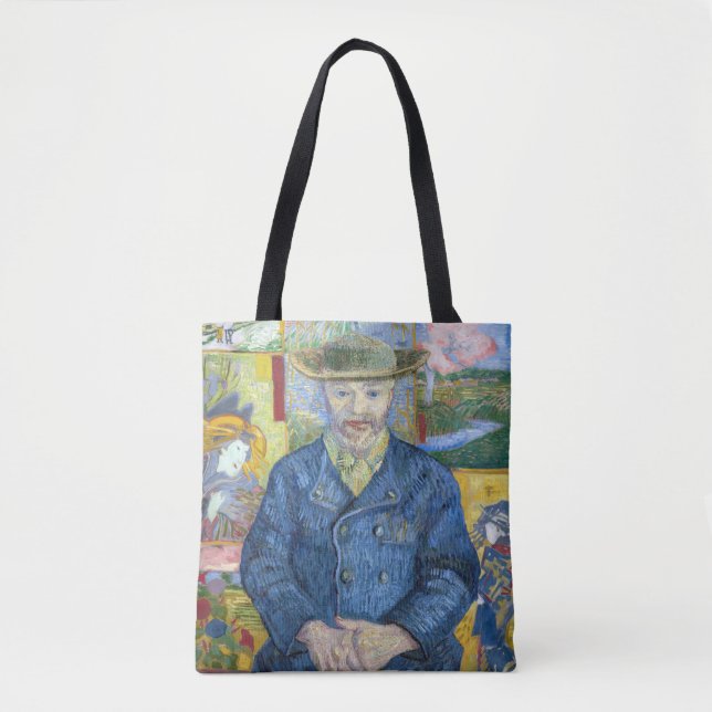 Vincent van Gogh - Portrait of Pere Tanguy Tote Bag (Front)
