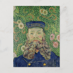 Vincent van Gogh   Portrait of the Postman Postcard