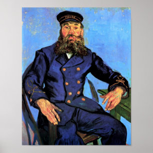 Vincent Van Gogh - Portrait Of The Postman Poster